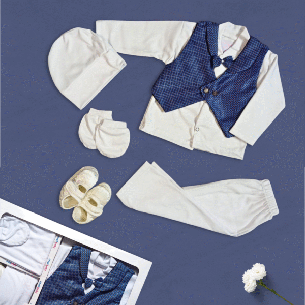 6 Pcs Gift Set Box for Baba ( Blue )